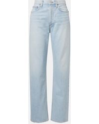 Agolde - Kelly High-Rise Straight Jeans - Lyst