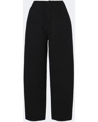 Lisa Yang - Double Wool And Cashmere Barrel-Leg Pants - Lyst
