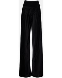 Rick Owens - Bias Cady Crepe Cady Wide-Leg Pants - Lyst