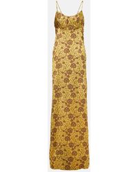 Dries Van Noten - Robe Aus Jacquard - Lyst