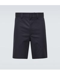 Gucci - Cotton Twill Bermuda Shorts - Lyst