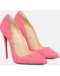 Pink Christian Louboutin Pump shoes for Women | Lyst