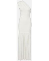 Proenza Schouler - Cora One-Shoulder Crepe Chiffon Maxi Dress - Lyst