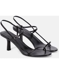 The Row - Bare Leather Sandals - Lyst