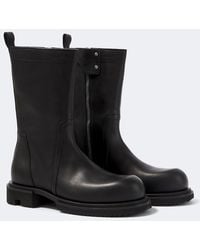 Rick Owens - Creeper Gabe Leather Boots - Lyst