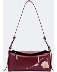 Erdem - Bloom East West Medium Leather Shoulder Bag - Lyst