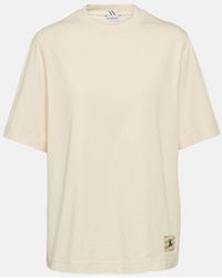 Burberry - Camiseta EKD de jersey de algodon - Lyst