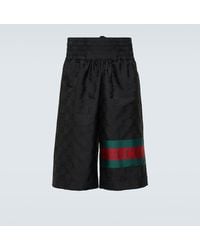 Gucci - Shorts in jacquard GG - Lyst