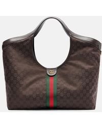 Gucci - Giglio Large Gg Canvas Tote Bag - Lyst
