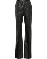 Kwaidan Editions Faux Leather Trousers - Black