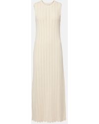 Altuzarra - Sissi Open-Knit Cotton Midi Dress - Lyst