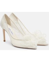 Jimmy Choo - Mimmi Lace Pumps - Lyst