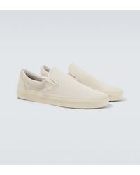 Tom Ford - Jude Suede Slip-On Sneakers - Lyst