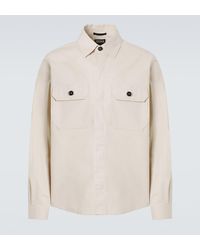 ZEGNA - Cotton-Blend Overshirt - Lyst