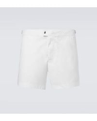Tom Ford - Logo Swim Trunks - Lyst