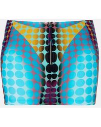 Jean Paul Gaultier - Bedruckter Minirock Re-Edition - Lyst