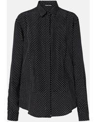Tom Ford - Polka-Dot Silk Shirt - Lyst