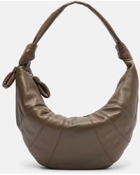 Lemaire - Fortune Croissant Leather Shoulder Bag - Lyst