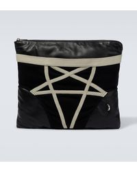 Rick Owens - Pentabrief Leather Pouch - Lyst