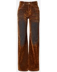 Acne Studios - Mid-Rise Wide-Leg Jeans - Lyst