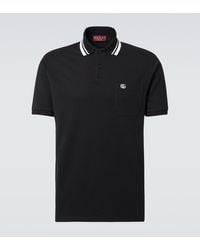 Gucci - Polo En Mezcla De Algodon Con Gg Y Web - Lyst