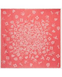 Vivienne Westwood - Vw Icons Cotton, Wool, And Silk Scarf - Lyst