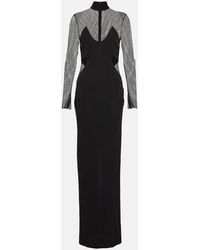 Tom Ford - Long-Sleeved Cutout Gown - Lyst