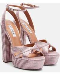 Aquazzura - Sundace Sandals - Lyst