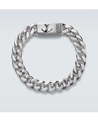 Mateo - Pulsera Anchor Lock De Plata De Ley - Lyst