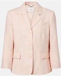 Dorothee Schumacher - Casual Sophistication Linen And Cotton Blazer - Lyst