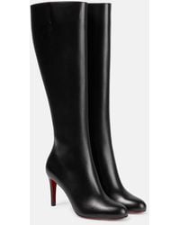 Christian Louboutin - Stiefel Pumppie Botta Aus Leder - Lyst