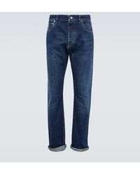 Brunello Cucinelli - Mid-rise Straight Jeans - Lyst