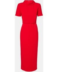 Roland Mouret - Cady Midi Dress - Lyst