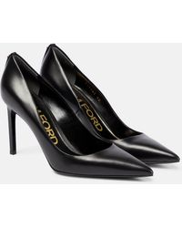 Tom Ford - T Screw 85 Leather Pumps - Lyst
