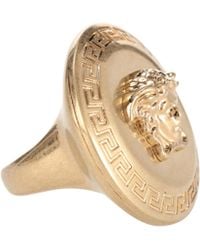 Versace Medusa Ring - Metallic