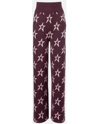 Perfect Moment - Chalet Knitted Wool Wide-Leg Pants - Lyst