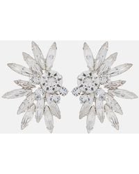 Jennifer Behr - Boucles D'Oreilles Shanti A Cristaux - Lyst
