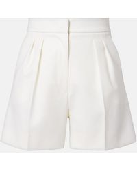 Max Mara - Ozieri Virgin Wool Shorts - Lyst