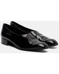KHAITE - Colt Leather Loafers - Lyst