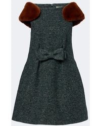 ShuShu/Tong - Bow-Detail Minidress - Lyst