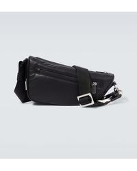Burberry - Shield Mini Leather Crossbody Bag - Lyst