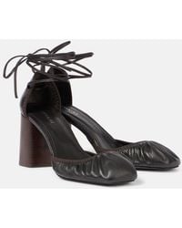 Lemaire - Micro Ballerina 85 Leather Sandals - Lyst