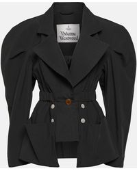 Vivienne Westwood - Jacques Puff-sleeve Cotton Jacket - Lyst