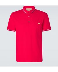Valentino Garavani - Cotton Pique Polo Shirt - Lyst