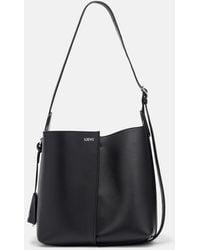 Loewe - Bilbao Medium Leather Tote Bag - Lyst