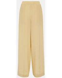 JOSEPH - Pantalon Ample Hulin En Crepe De Soie - Lyst