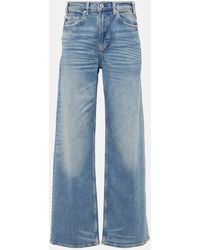 AG Jeans - Jeans anchos New Baggy de tiro alto - Lyst