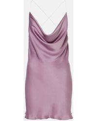 Y. Project - Evergreen Invisible Strap Satin Slip Dress - Lyst