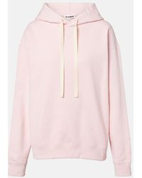Jil Sander - Cotton Jersey Hoodie - Lyst