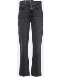 Agolde - High-Rise Slim Jeans Stovepipe - Lyst